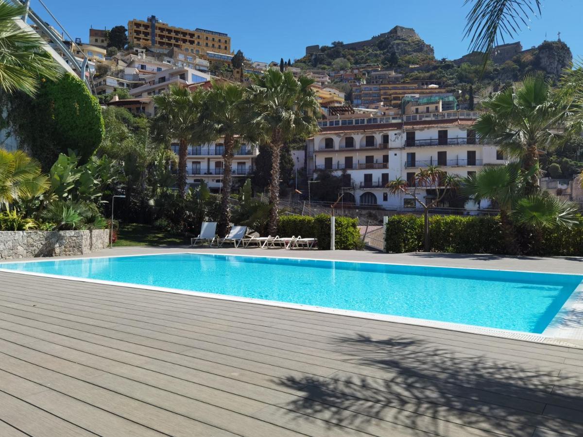 Taormina Lukos House In Center With Pool By Taormina Holidays ภายนอก รูปภาพ